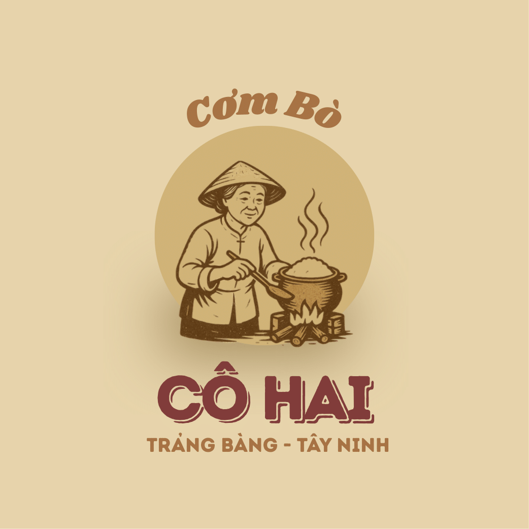 Logo Cơm Bò Cô Hai